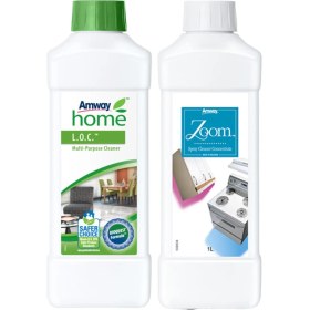 Resim Amway Home L.o.c. Çok Amaçlı Temizleyici 1 Litre + Zoom Konsantre Sprey Temizleyici 1 Litre 