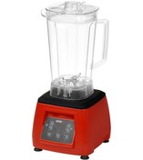 Resim Bar Blender 3 Litre Dijital Şeffaf Kapak Sensörsüz Kırmızı 