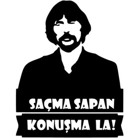 Resim berriva Saçmasapankonuşmala Sticker 30 X 39 Cm 