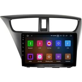 Resim Avgo Honda Cıvıc 2012-2017 Multimedya Navigasyon USB Kamera Carplayer 4 Ram 