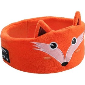 Resim Monyee Küçükler İçin Yumuşak Bluetooth Müzik Bandı - Uyku Maskesi Ve Kulaklık 2'li Fonksiyon, Tilki Desenli, Yıkabilir, 10 Saat Kullanim Süresi - 