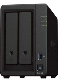 Resim Synology DVA1622 2 Yuvalı Kişisel Nas Depolama Ünitesi 