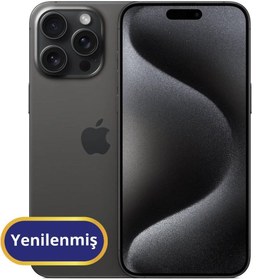 Resim Apple iPhone 15 Pro Yenilenmiş TR Garanti | 512 GB Siyah 