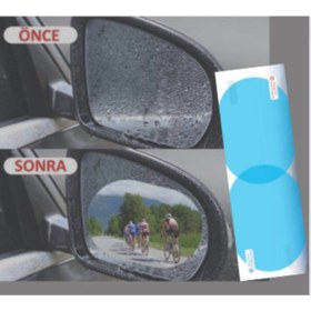 Resim Ankaflex Buğu Önleyici Dış Dikiz Aynası Yağmur Tutmaz Oto Dış Ayna Film Araba Görüş Film Araç Bandı 