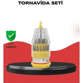 Resim Drnds Kompakt Tornavida Seti Elektronik Cihaz Tamiri İçin 