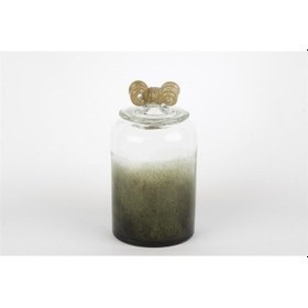 Resim Mikasa Moor Moss Dreams Cam Kavanoz 14x22cm Yeşil 