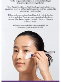 Resim Silikon Yapılı Maske Uygulama Fırçası Time Revolution Silicon Pack Brush 