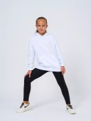 Resim Huong Collection Düz Renkli Spor Kapüşonlu Sweatshirt 185302761 Beyaz 