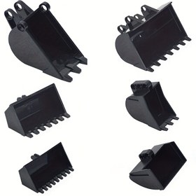 Resim 2 Adet Ekskavatör Kova Serisi Yapı Blokları Oyuncaklar, 15265 2951 2950 24120 47508 Uyumlu 