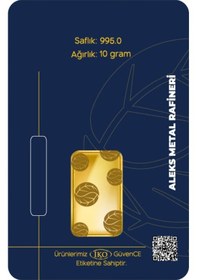 Resim Agakulche 10 Gr 995 24 Ayar Amr Külçe Altın 