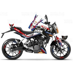 Resim Ktm Duke 390 Racing Design Sticker Set (2011-2016) 