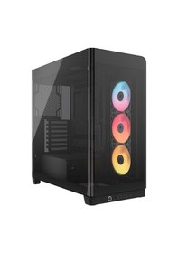 Resim Corsair FRAME 4500X RS-R ARGB Fanlı Panoramik Camlı Mid-Tower CC-9011314-WW Bilgisayar Kasası 