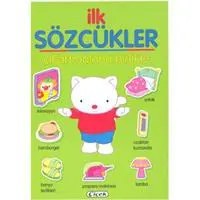 Resim İlk Sözcükler - Çıkartmalarla Birlikte Yeşil 