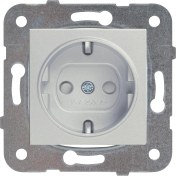 Resim Novella Met Beyaz Top Priz Çarpma Karşıtı Çocuk Korumalı Mekanizma+Düğme Kapak Çabuk Bağlanti 