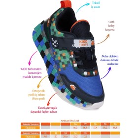 Resim Kiko Kids Jenks Craft Cırtlı Erkek Çocuk Spor Ayakkabı 