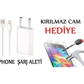 Resim POLYBOTUM Iphone Şarj Aleti + Iphone 4s Kırılmaz Cam Hediyeli 