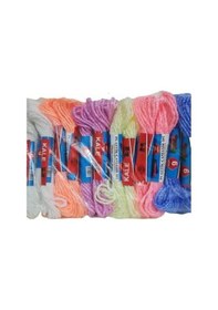 Resim Kale Plastik Çamaşır İpi 8 Metre 24 Adet 5496 Çok Renkli 