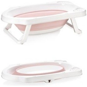 Resim Hobby Life Katlanabilir Bebek Küveti Pembe 
