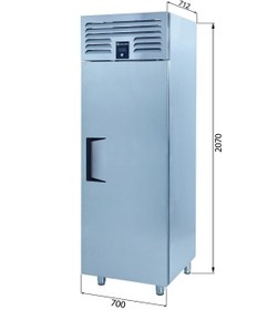 Resim Galleyz Dik Tip Dondurucu - 1 Kapılı - 70x77xx210 Cm 