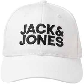 Resim Jack & Jones Unisex Şapka Beyaz 