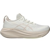 Resim Asics Gel-Nimbus 27 Kadın Beyaz Yol Koşusu Ayakkabısı 