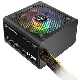 Resim Thermaltake Litepower RGB PS-LTP-0650NHSANE-1 650W 12 CM Fanlı Güç Kaynağı 