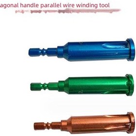 Resim Xiyyadms Elektrikçi İçin Otomatik Kablo Soyucu Ve Sarıcı - 2.5-4.0 Mm² 5 Kablolu, 1/4 Hex Kolu, Gold, 95g 