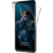 Resim Huawei Honor 20 Kılıf 6 Tarafı Tam Full Koruma 360 Clear Soft Şeffaf Microsonic