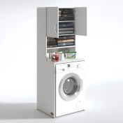 Resim Kenz Life çamaşır makinesi dolabı hayzum byz 180x066x55 banyo kiler 