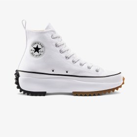 Resim Converse Run Star Hike Platform Unisex Beyaz Sneaker Düz 166799c Beyaz 