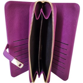 Resim Gondol Hmx Mıknatıslı Büyük Boy Lüks El Cüzdanı Hmx.310 