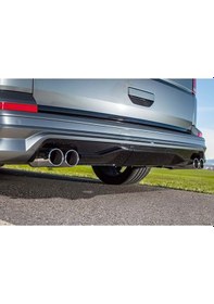 Resim Vw Transporter T7 Abt Arka Ek Plastik Siyah Difüzör Arka-bodykit-ek-karlık 