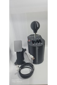 Resim KAPLAN 3D BASKI Direksiyon Seti H Vites Ve Debriyaj Pedalı 