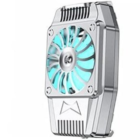 Resim CAXUSD Taşınabilir Telefon Soğutucu Fan Kablosuz Bıçaklı Soğutma Kelepçe Usb Şarjlı Hızlı Ve Sessiz Soğutma Tüm Telefon Modelleriyle Uyumlu 