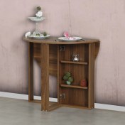 Resim Pasific Home Middle Pratik Katlanır Masa, Ceviz 