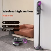 Resim 3-in-1 Kablosuz Yüksek Emişli El Tipi Elektrikli Süpürge - Verimli Kuru ve Islak Temizlik, Kir-Filteri, Ergonomik Tasarım, Ev Kullanımı İçin Temel Ev Temizliği, Modern Elektrikli Süpürge Tasarımı, Kompakt Depolama, Elektrikli Süpürge 