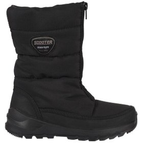 Resim Scooter 7447 Ts Unisex Çocuk Su Geçirmez Kar Botu Siyah 