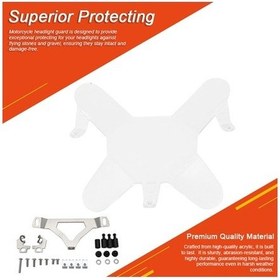 Resim Dancemonkey R1300gs 2023-2024 Akrilik Far Kapağı - Dayanıklı, Taş-çakıldan Koruma 