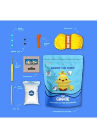 Resim Amigurumi Civciv Tığ Kiti, Amigurumi Seti 