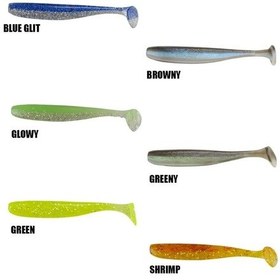 Resim Ryuji Slim Shaker 6 Adet 10cm Silikon Yem 