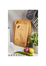 Resim Konak Züccaciye Bambu 2li Kesme Tahtası 