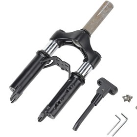 Resim ScooterSan Ninebot G30 Max Scooter için ön Çatal Amortisör Süspansiyon Kiti 