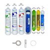 Resim Pemax Water Solutions Kapalı Kasa Su Arıtma Cihazlarına HFT 7'li ReVerse Osmosis Mebran Alkali-Mineral-Tatlandırıcı 