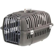 Resim Ferplast Jet 20 (Gri) Kedi ve Küçük Irk Köpek Taşıma Çantası 37x57x33 Cm 