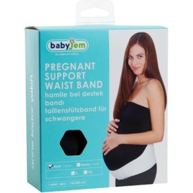 Resim Babyjem Hamile Bel Destek Bandı - Siyah / M 