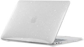 Resim Kilifplus Apple Macbook 14.2 2021 ile Uyumlu Koruyucu Alt ve Üst Kapak TPU Sert Simli Renkli - Siyah 