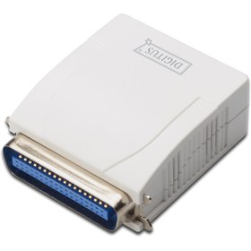 Resim RuniqueHome Digitus 1 port Fast Ethernet Print Server, 1 x DB-36-pin erkek centronics, 1 x RJ45<br> Digitu 