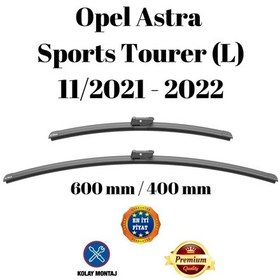 Resim Opel Astra Sports Tourer L 2021 2022 Uyumlu Ön Cam Silecek Süpürgesi Takımı 600/400mm Silbak Sb2416c2 