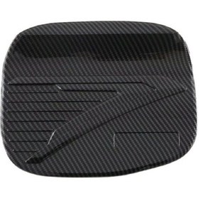 Resim Snoweagle Mitsubishi Outlander 2022 2023 İçin Karbon Fiber Yakıt Deposu Kapağı Etiketi 