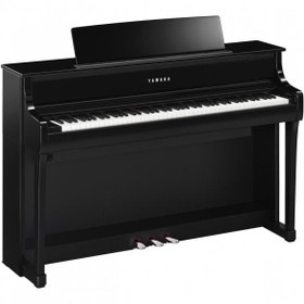 Resim Yamaha Clavinova CLP875PE Dijital Piyano (Parlak Siyah) 